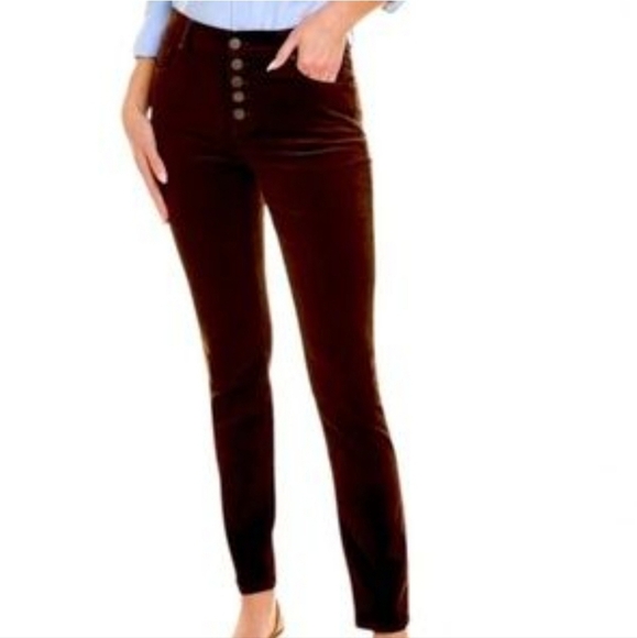 CABI #4319 Button Fly Skinny Corduroy Chocolate Sz 6 - Picture 12 of 12